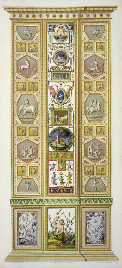 Panel from the Raphael Loggia at the Vatican, from 